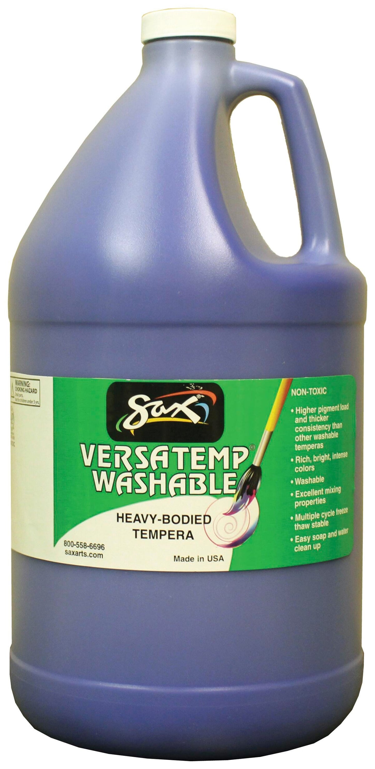 PAINT TEMPERA WASH HB SAX VERSATEMP PRIMARY BLUE GALLON