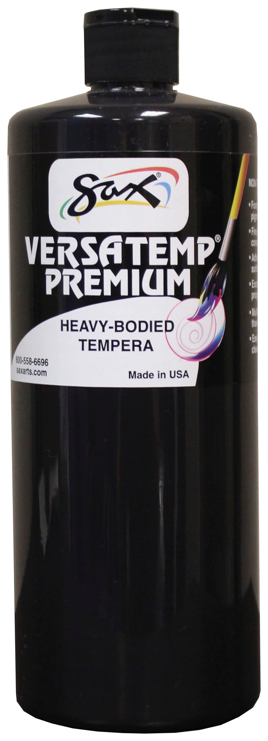 PAINT TEMPERA HB SAX VERSATEMP PREMIUM BLACK QUART