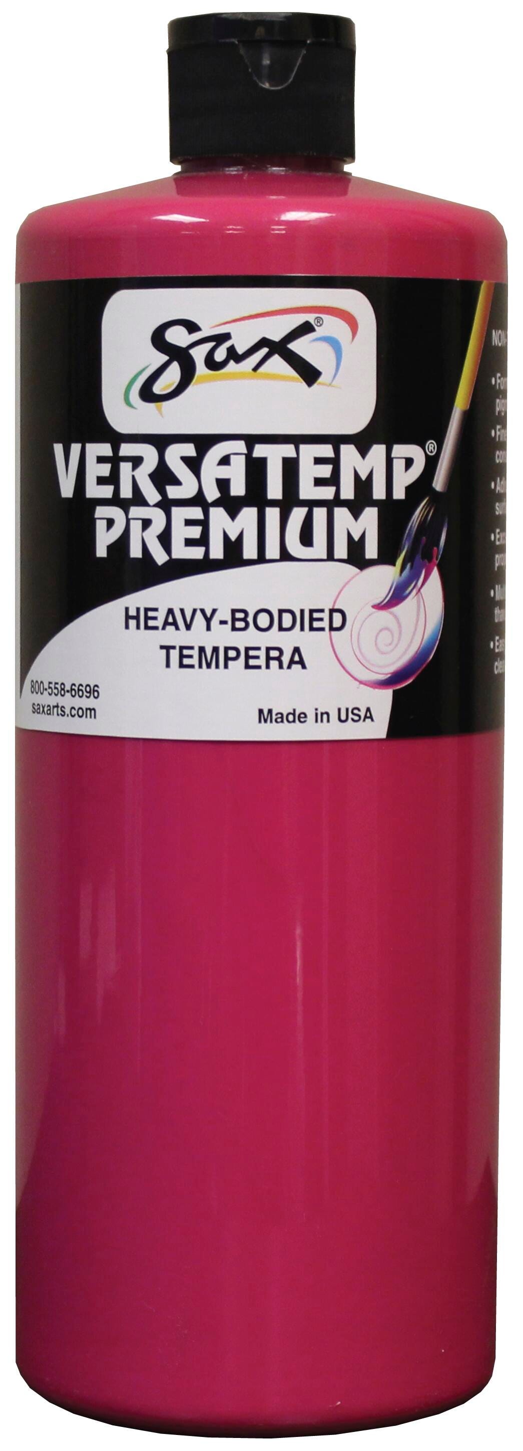 PAINT TEMPERA HB SAX VERSATEMP PREMIUM MAGENTA QUART