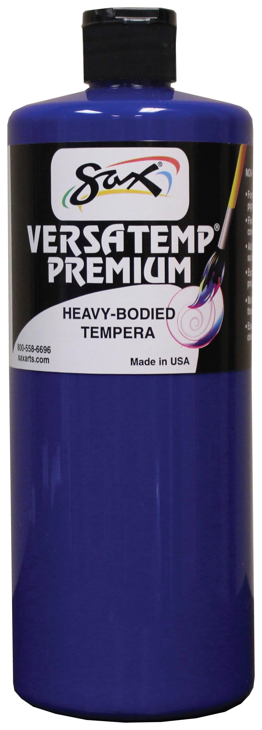 PAINT TEMPERA HB SAX VERSATEMP PREMIUM PRIMARY BLUE QUART