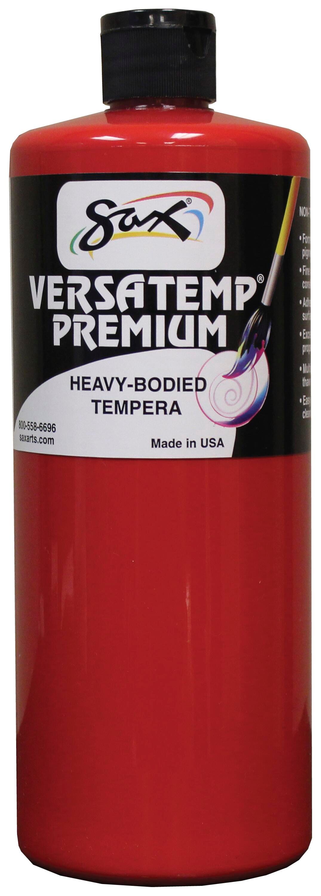 PAINT TEMPERA HB SAX VERSATEMP PREMIUM PRIMARY RED QUART