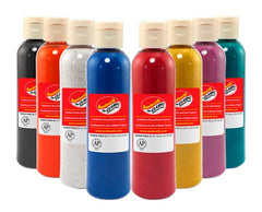 SAND COLORED 10 OZ ASSORTED COLORS SET OF 8