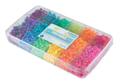 BEADS PONY ASST COLORS BOX SET OF 2300