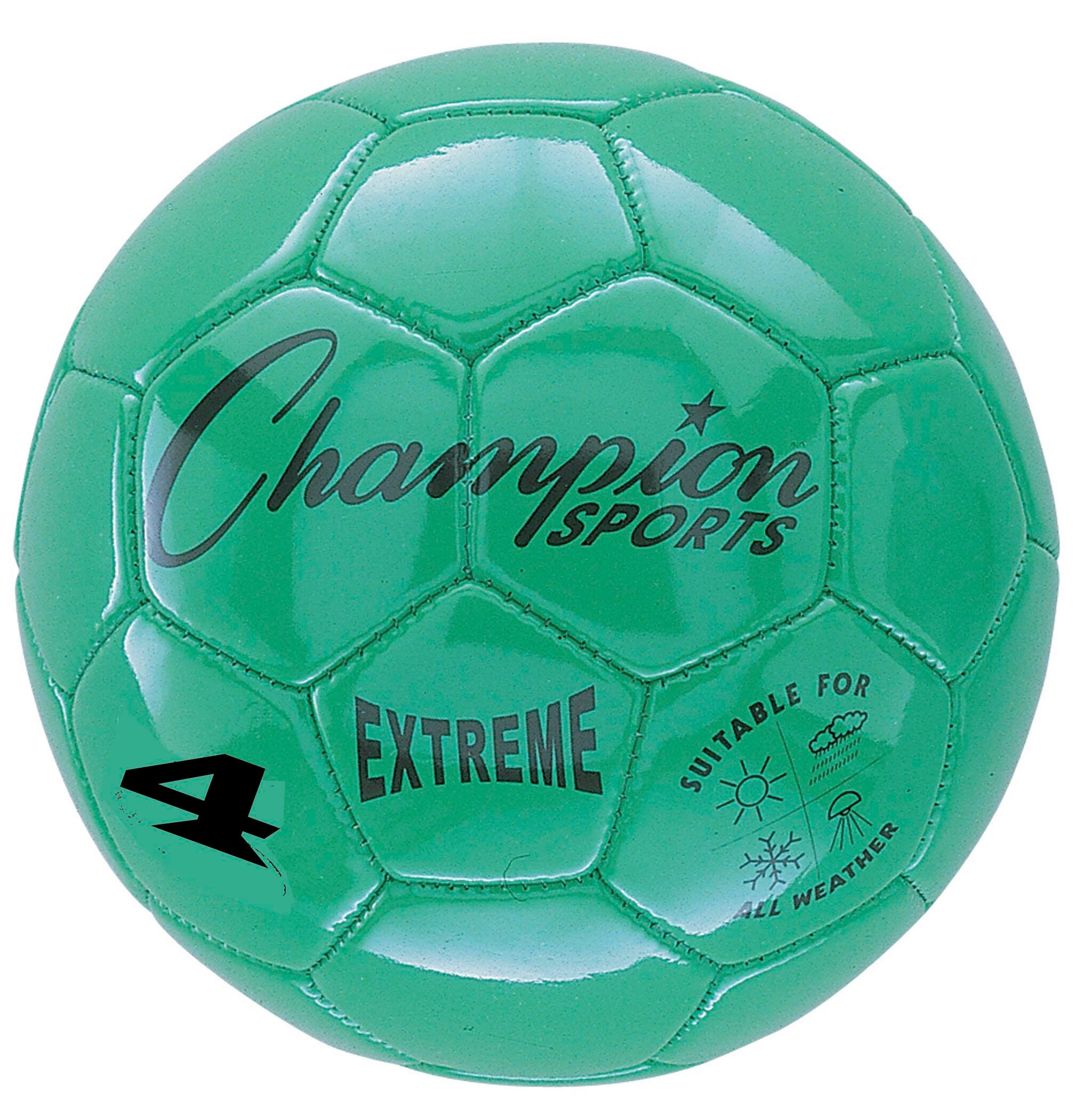 BALL SOCCEREXTREME SERIES SIZE 4 GREEN.