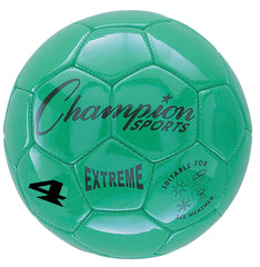 BALL SOCCEREXTREME SERIES SIZE 4 GREEN.
