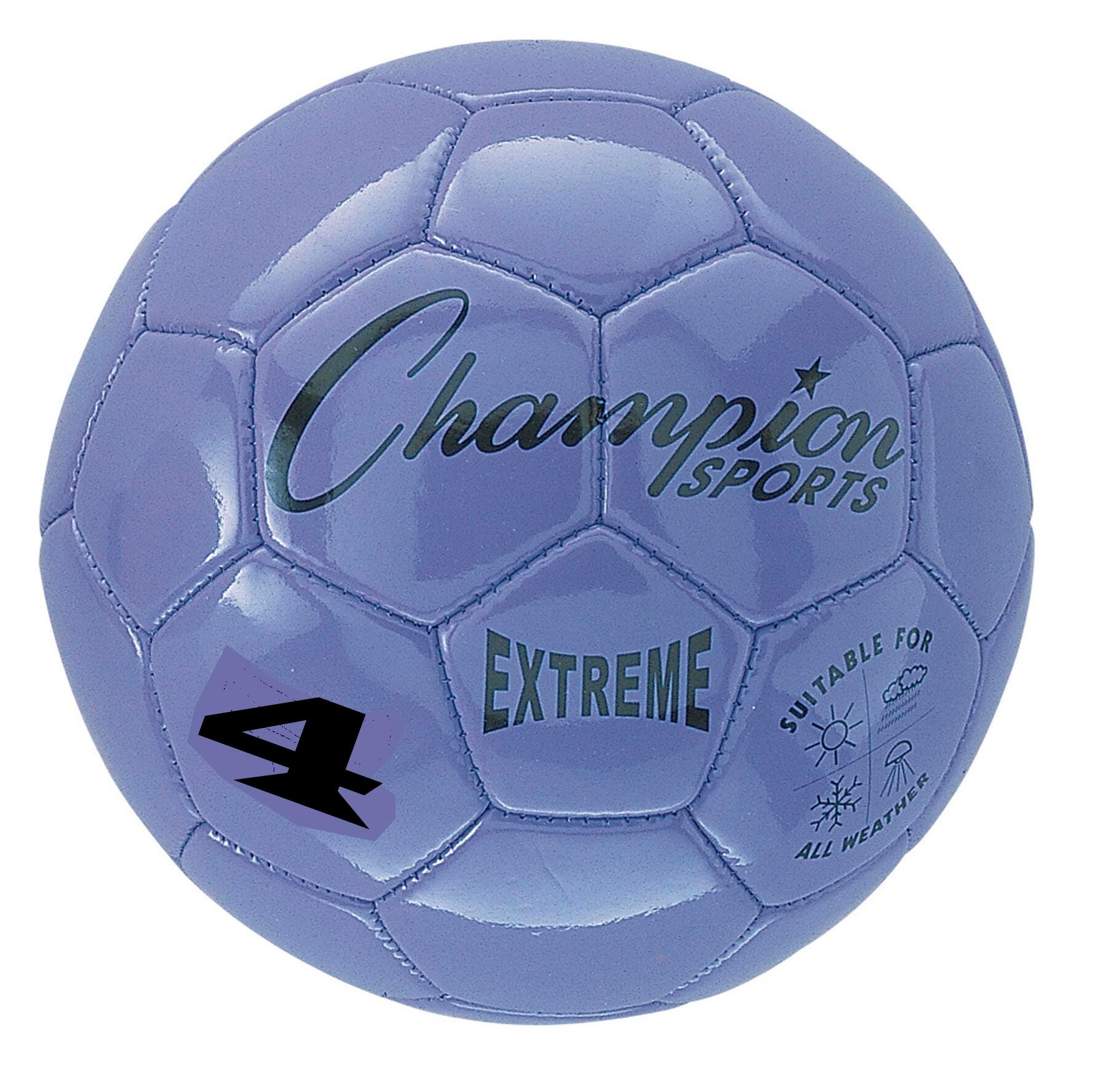 BALL SOCCEREXTREME SERIES SIZE 4 PURPLE.