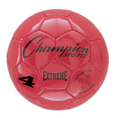 BALL SOCCEREXTREME SERIES SIZE 4 RED.
