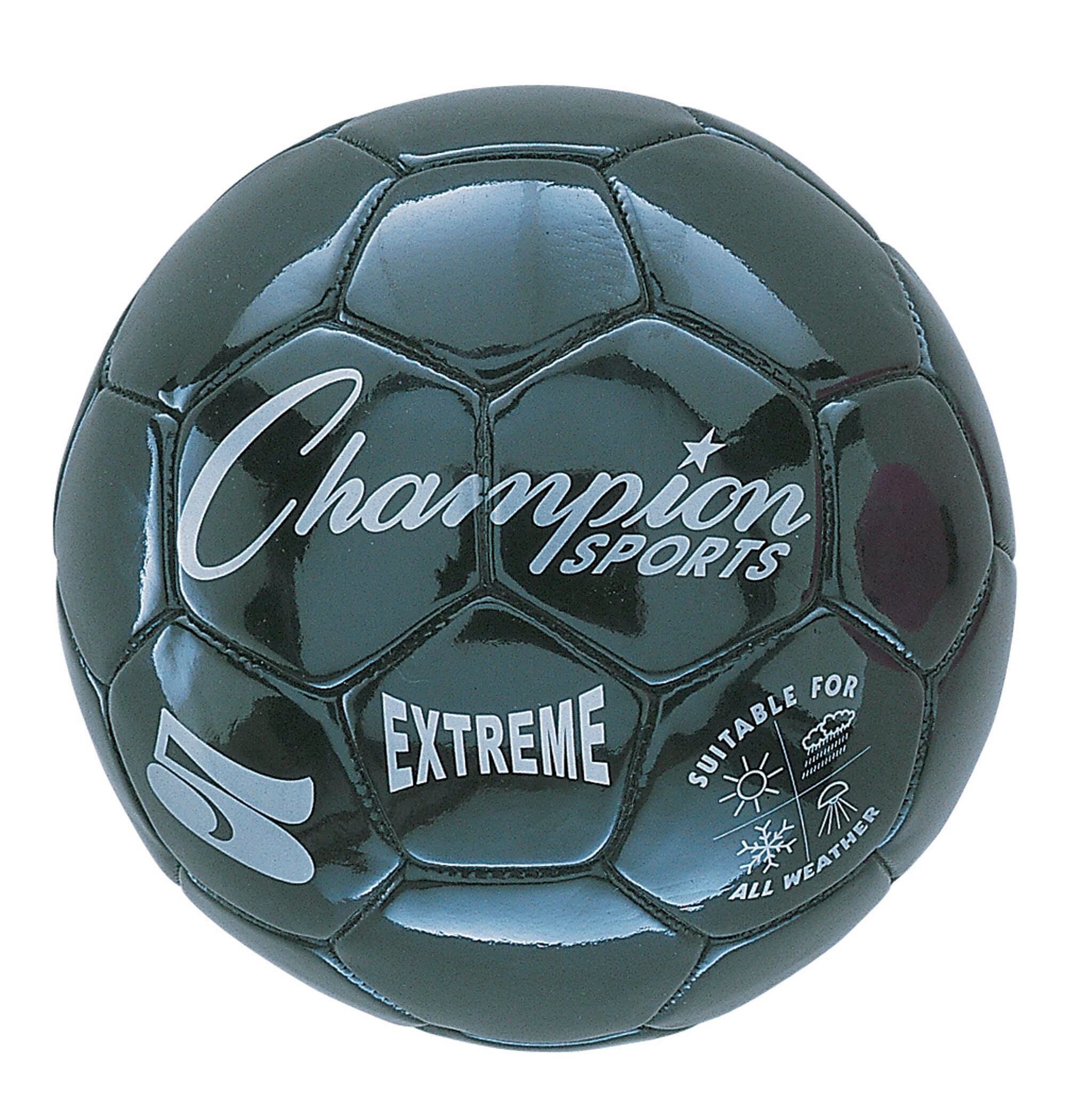 BALL SOCCEREXTREME SERIES SIZE 5 BLACK.