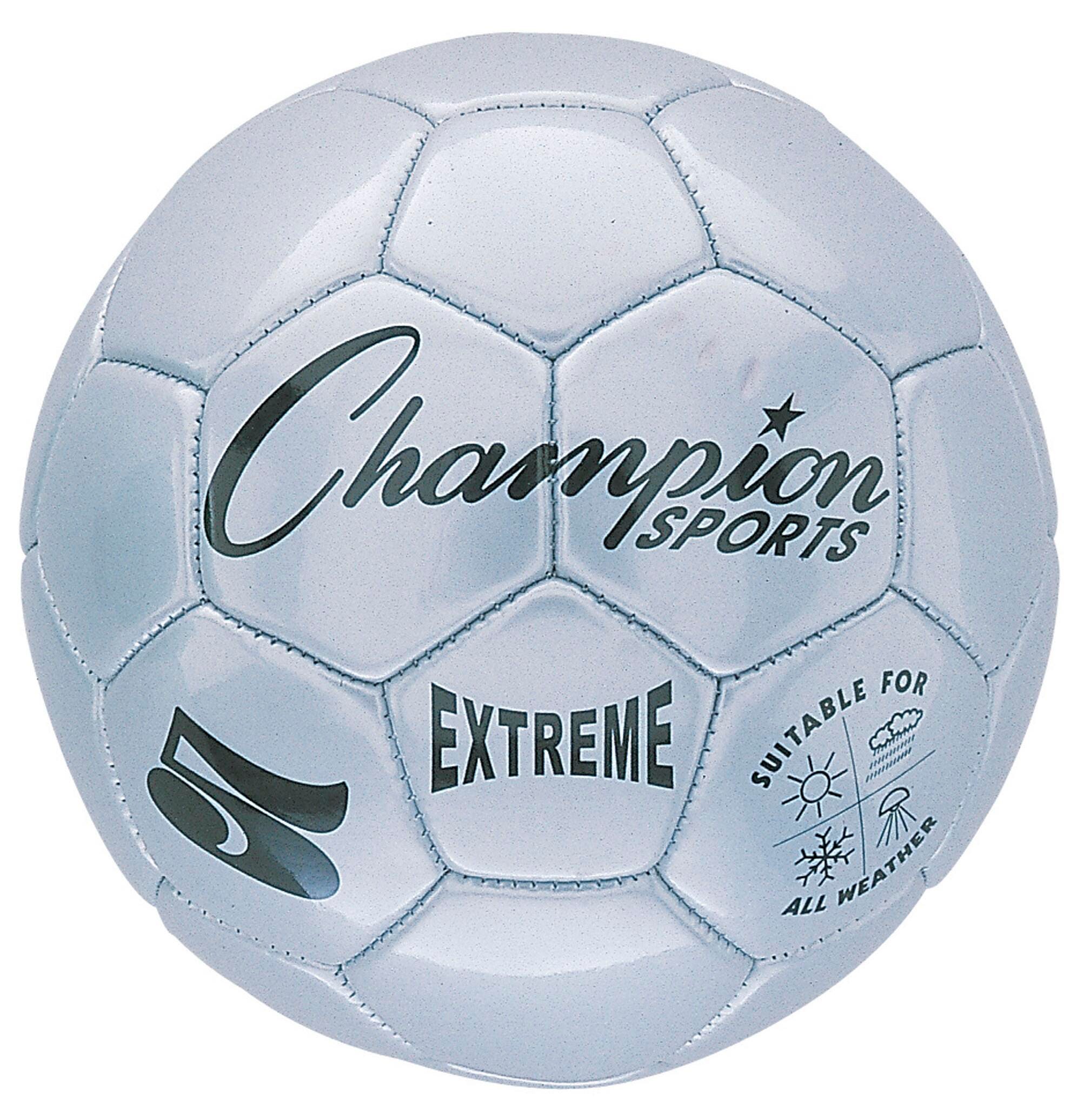 BALL SOCCEREXTREME SERIES SIZE 5 SILVER.