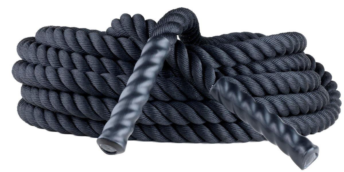 ROPE TRAINING RHINO POLY 2 INCHES X 40 FEET BLACK.