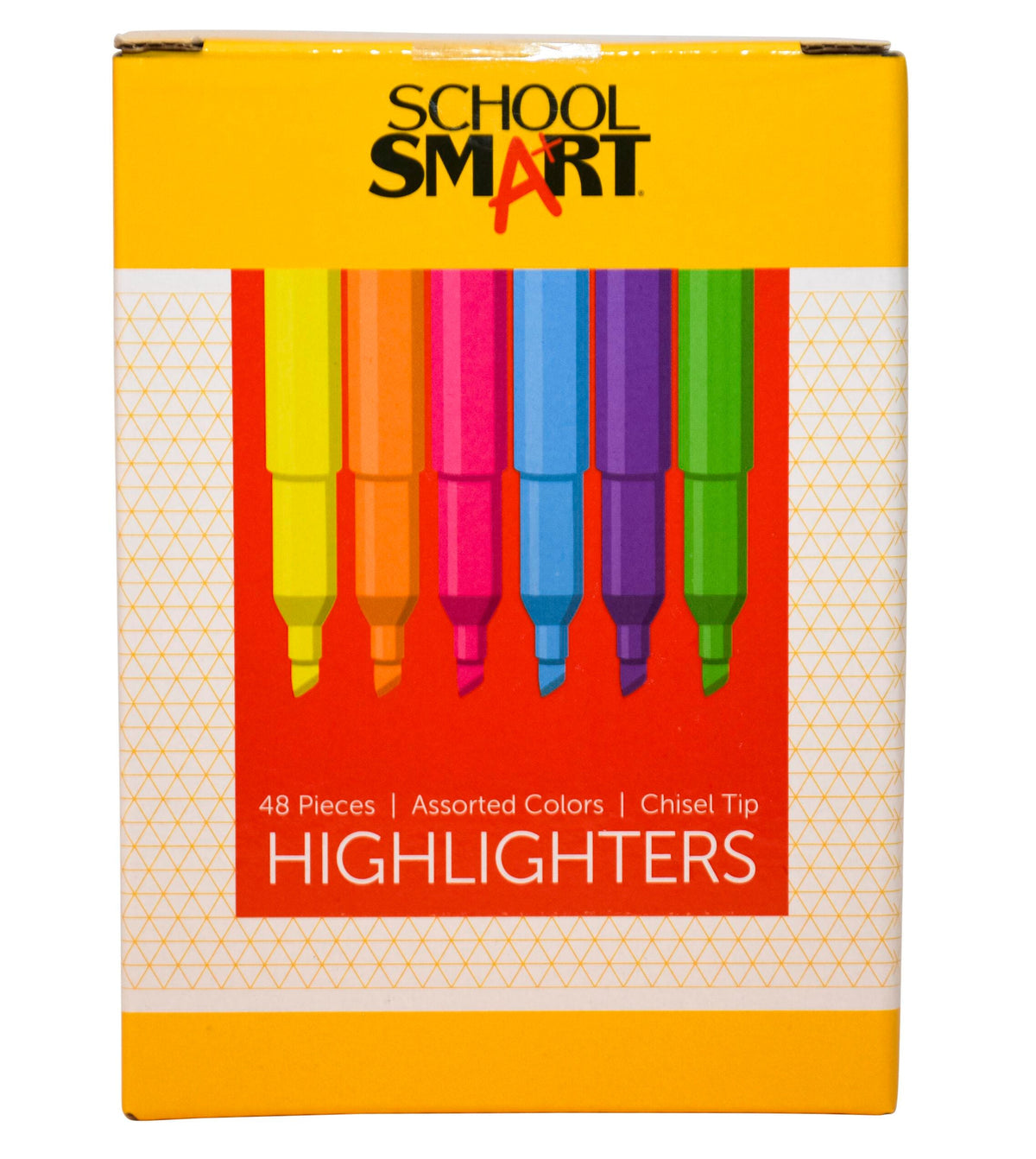 HIGHLIGHTER TANK SCHOOL SMART ASSORTED SET OF 48