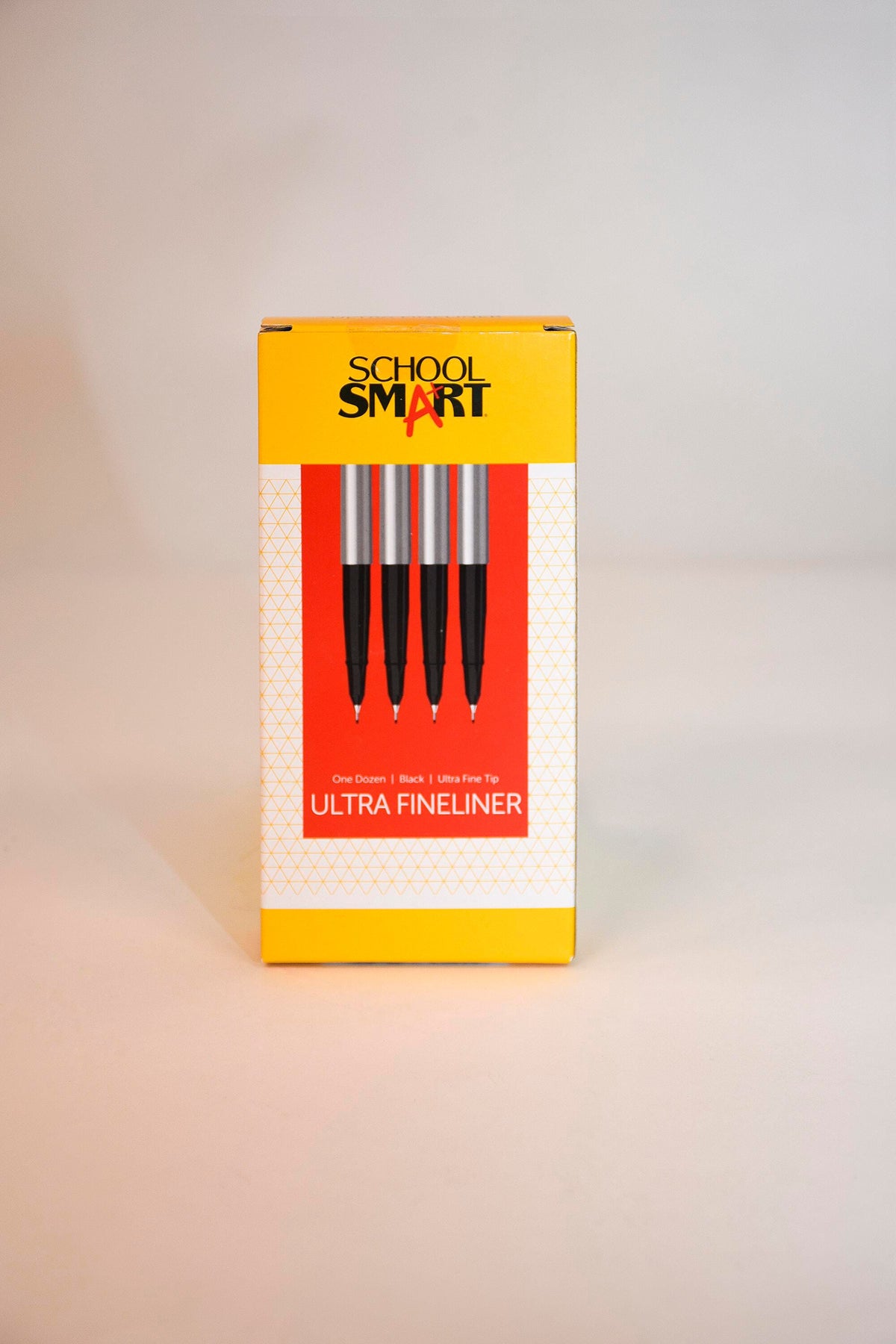 MARKER ULTRA FINELINER SCHOOL SMART BLACK PACK OF 12