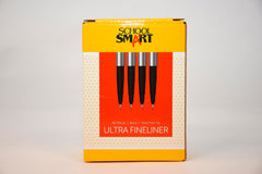 MARKER ULTRA FINELINER SCHOOL SMART BLACK PACK OF 48