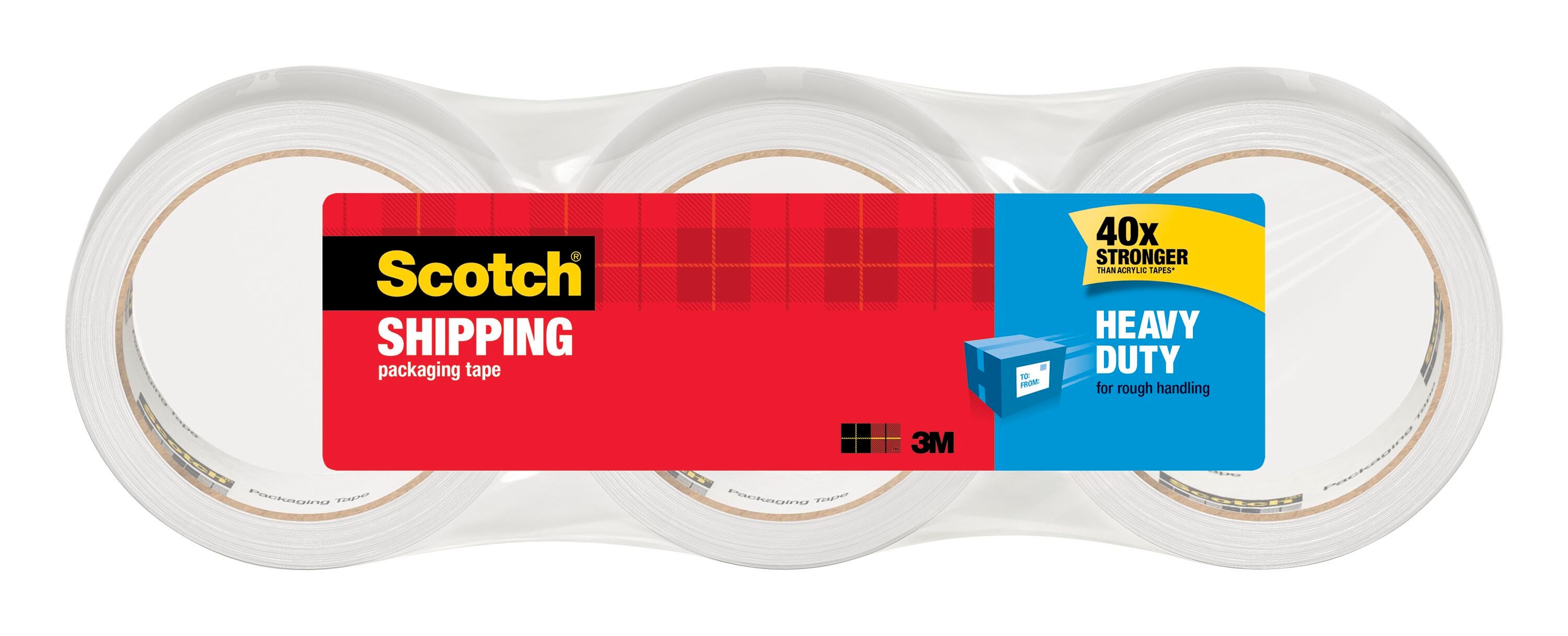 TAPE SCOTCH 3850 PACKAGING 2 IN X 55 YD PACK OF 3