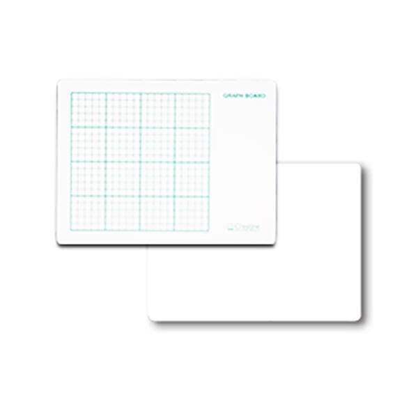 DRY ERASE BOARD TWO-SIDED GRAPH PLAIN 9 X 12 PACK OF 12