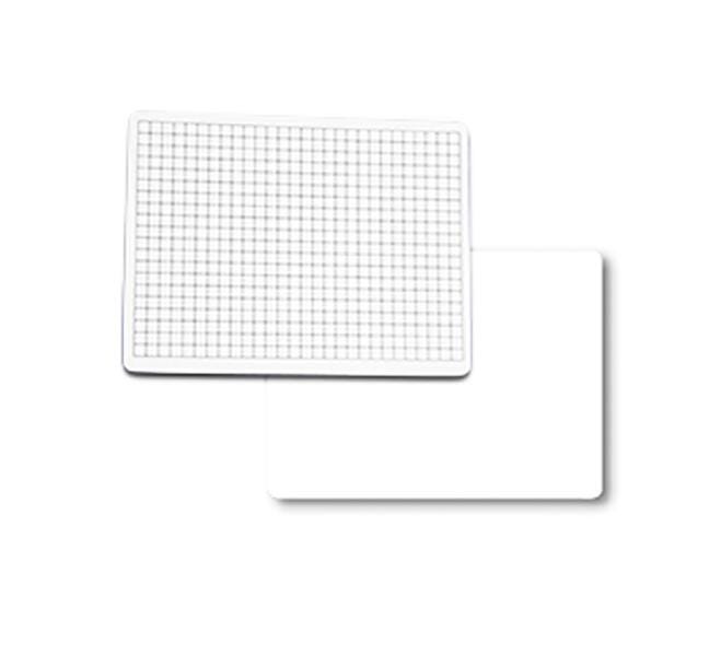 DRY ERASE GRAPH BOARD 3/8 IN SQ TWO SIDED 9 X 12 PACK OF 24