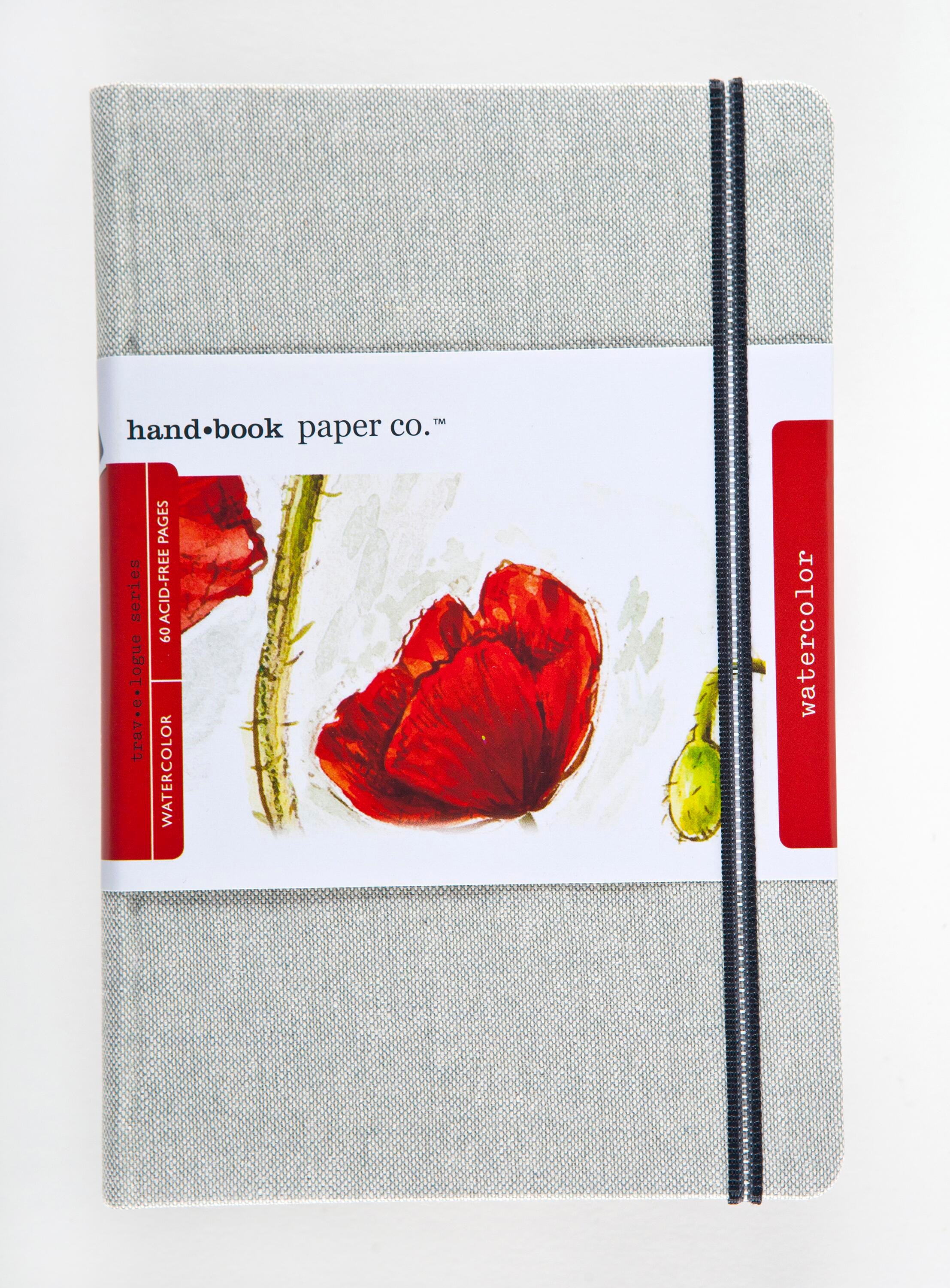 PAPER PAD WATERCOLOR TRAVEL SERIES 8.25X5 30 SHTS