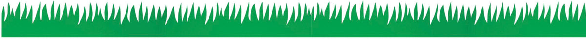 BORDER DIE CUT GREEN GRASS