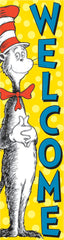 CAT IN THE HAT WELCOME BANNERS - VERTICAL