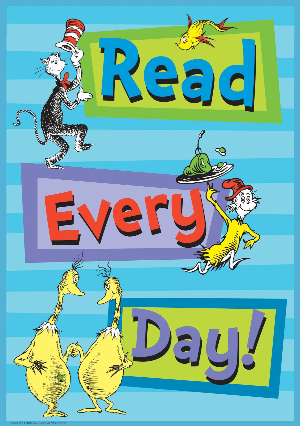 DR SEUSS READ EVERY POSTER 13X19 POSTER