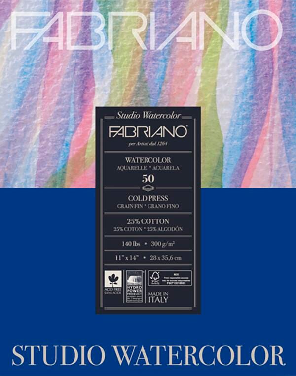 PAPER WATERCOLOR COLD PRESS 11X14 140 LB 50 SHTS