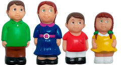 CAUCASIAN FAMILY 5 INCH - SET OF 4