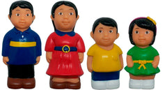 ASIAN FAMILY 5 INCH - SET OF 4