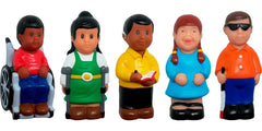 DISABILITIES FIGURES 5 INCH - SET OF 5