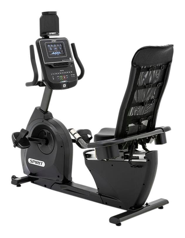 BIKE RECUMBENT SPIRIT XBR95 57 INCHES X 30 INCHES X 50 INCHES