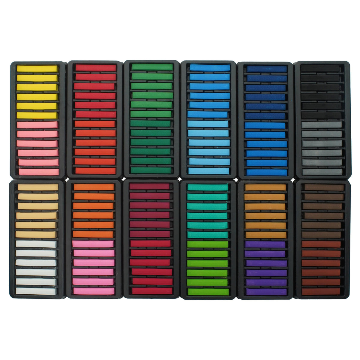 PASTEL CHALK SCHOOL SMART ASST COLOR SET OF 144