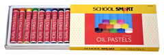 OIL PASTEL ASST COLORS SCHOOL SMART SET OF 12