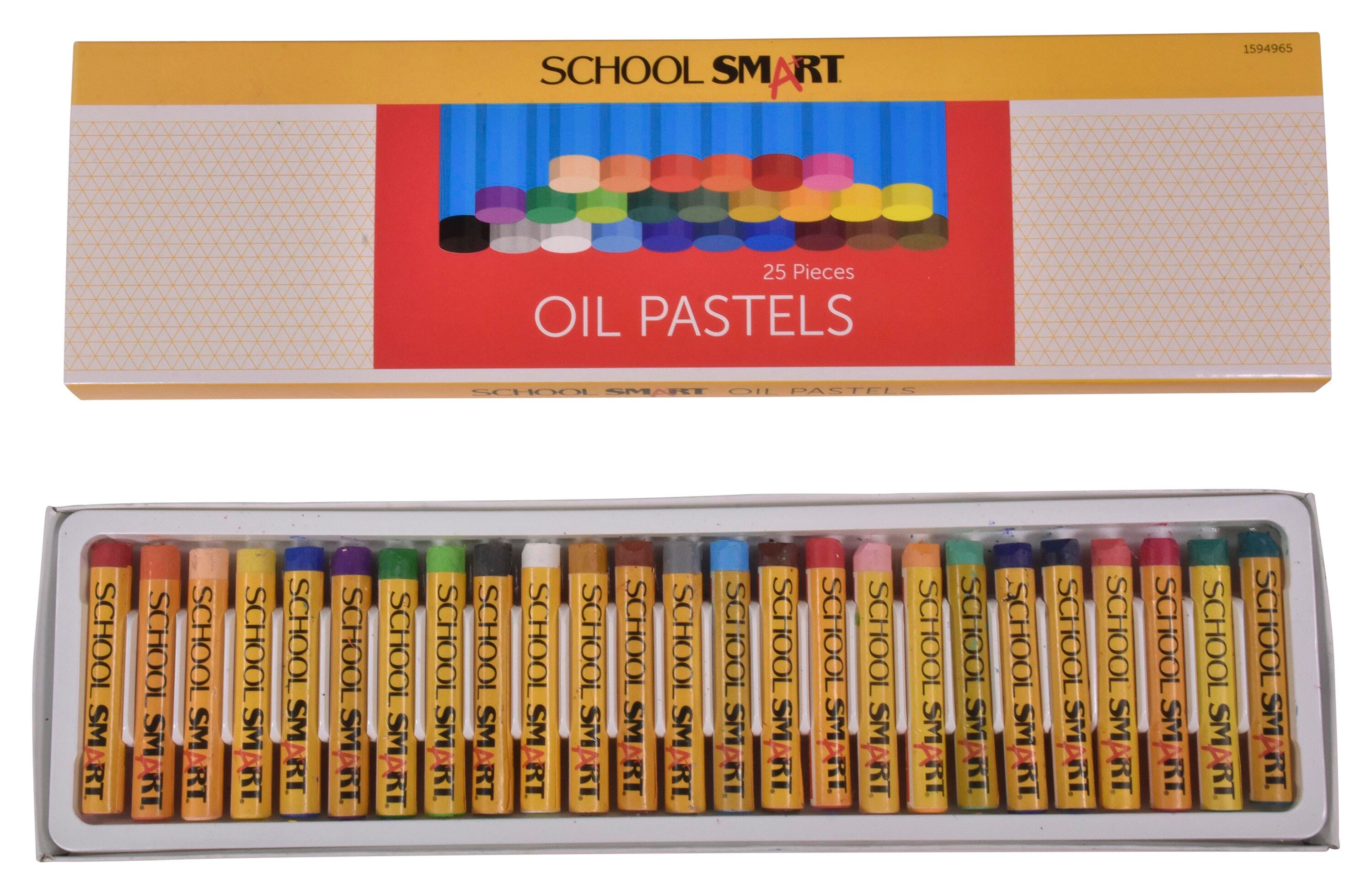 OIL PASTEL ASST COLORS SCHOOL SMART SET OF 25