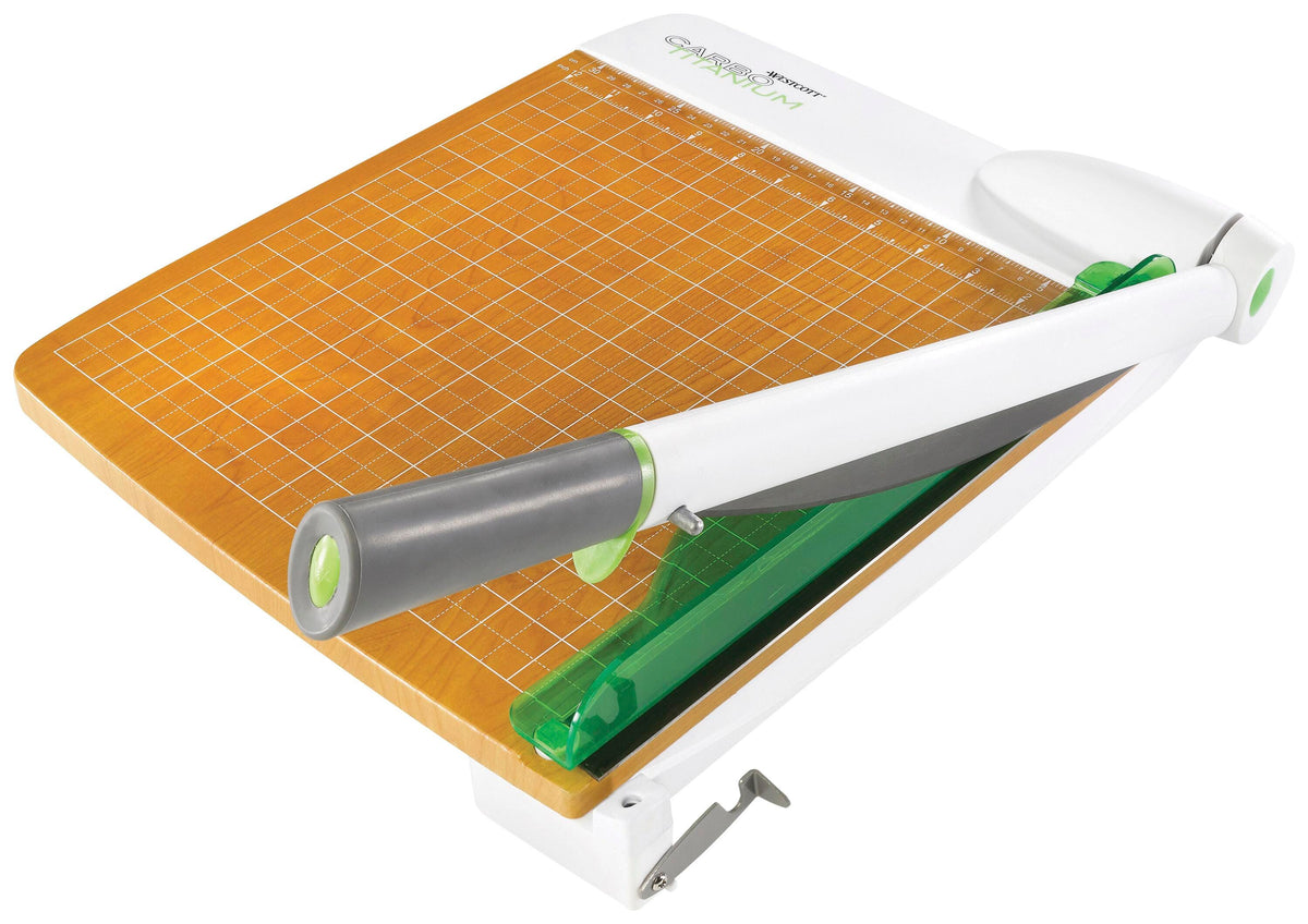 TRIMMER PAPER GUILLOTINE CARBO TITANIUM 12 IN