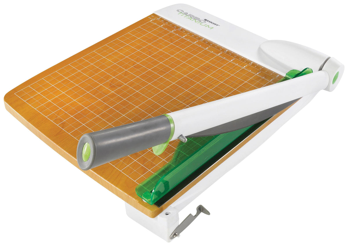 TRIMMER PAPER GUILLOTINE CARBO TITANIUM 15 IN