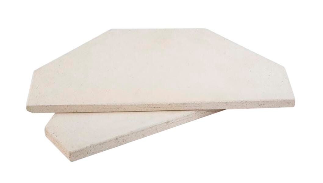 EXCEL - HALF OCTAGON SHELVES - 15 W X 7-1/2 D X 5/8 H IN - CONE 1