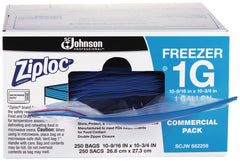 ZIPLOC 1-GALLON FREEZER BAG 2.7 MIL