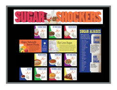 SUGAR SHOCKERS FOODS BULLETIN BOARD KIT