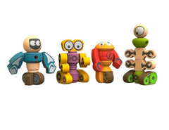 TINKER TOTTER ROBOTS - SET OF 28