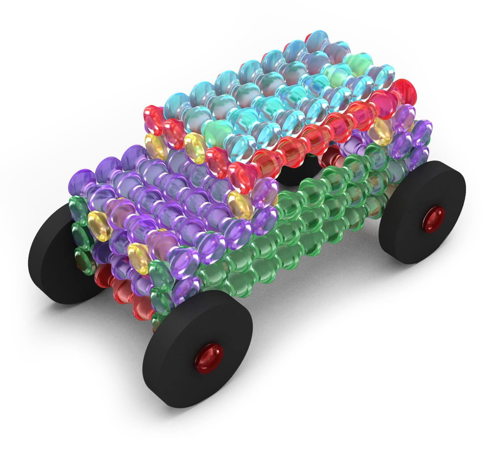 PLAYSTIX TRANSLUCENT SET - SET OF 105