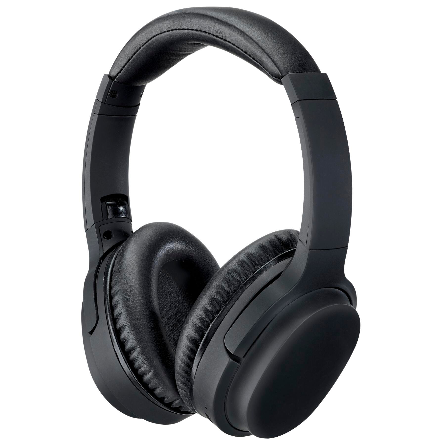 HEADPHONES WIRELESS NOISE CANCELING BLACK ILIVE IAHN40B