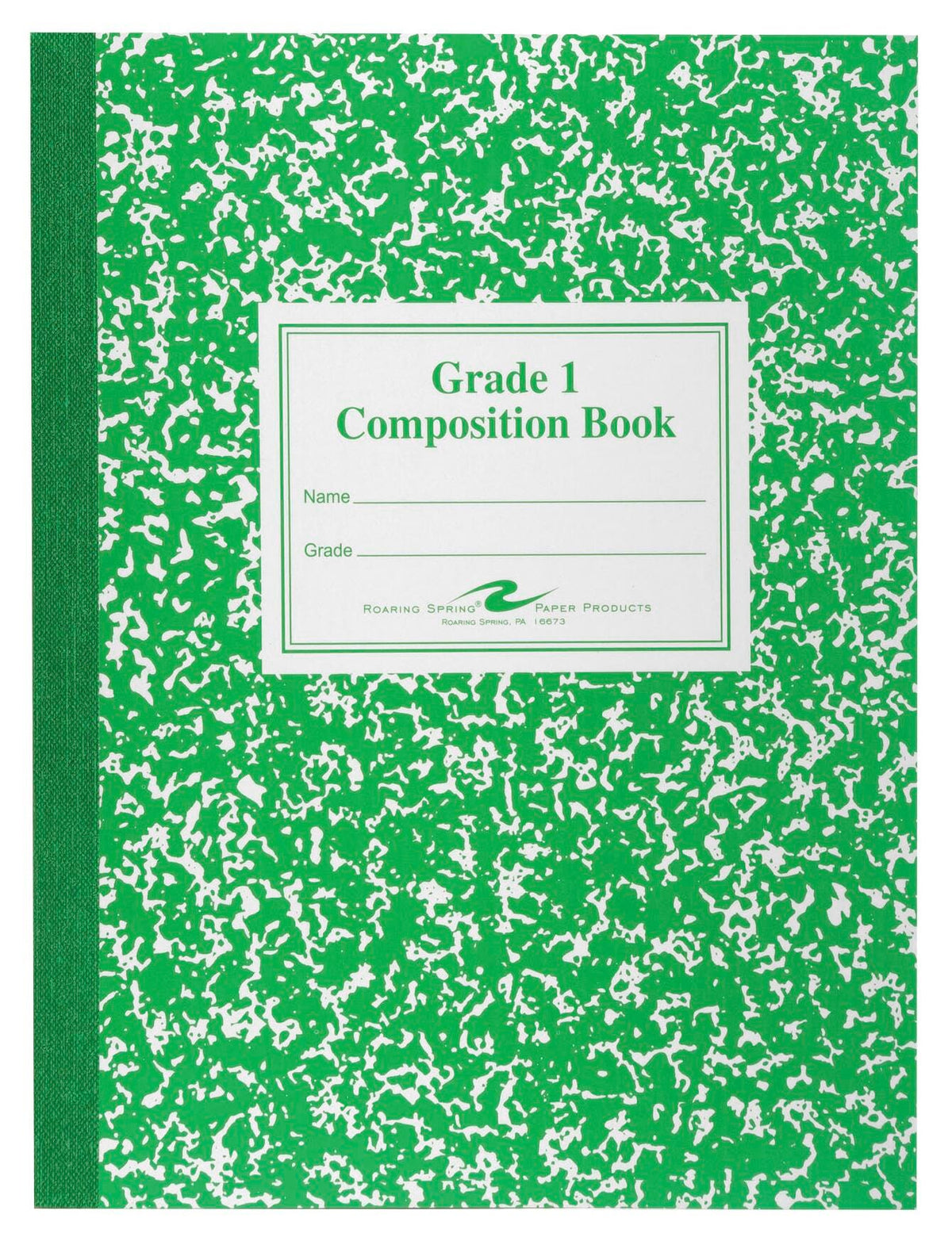 BOOK COMPOSITION 9.75X7.5 GREEN GRADE 1 50 SHTS