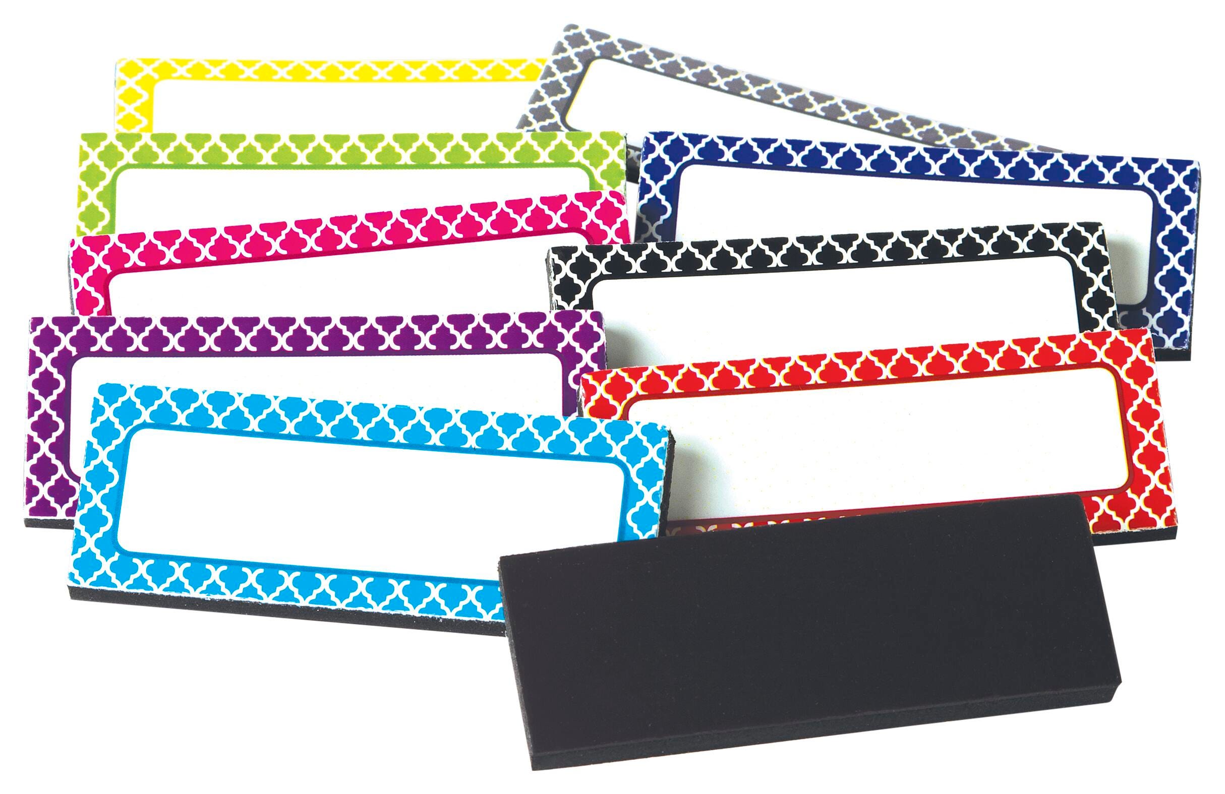 LABELS MAGNETIC MOROCCAN 2.5X1 IN SET OF 30