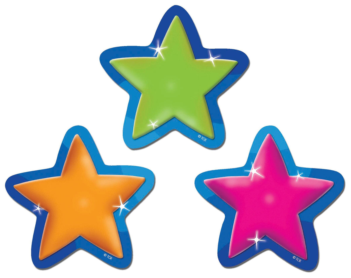 ACCENTS MAGNETIC STARS 3 IN SET OF 18