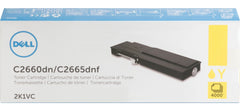 CARTRIDGE INK TONER DELL DLL2K1VC YELLOW