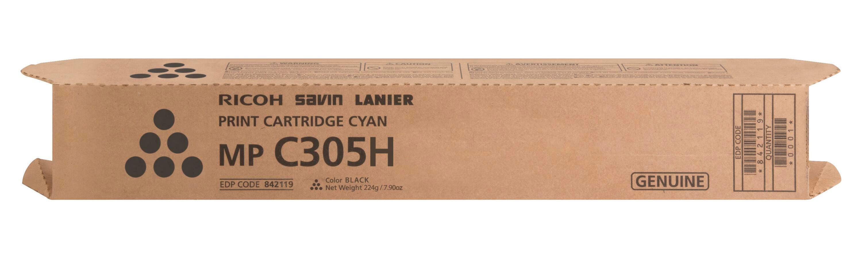 CARTRIDGE INK TONER RICOH RIC842119 BLACK