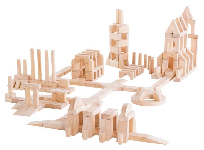 GUIDECRAFT UNIT BLOCK SET E - 218 PC SET