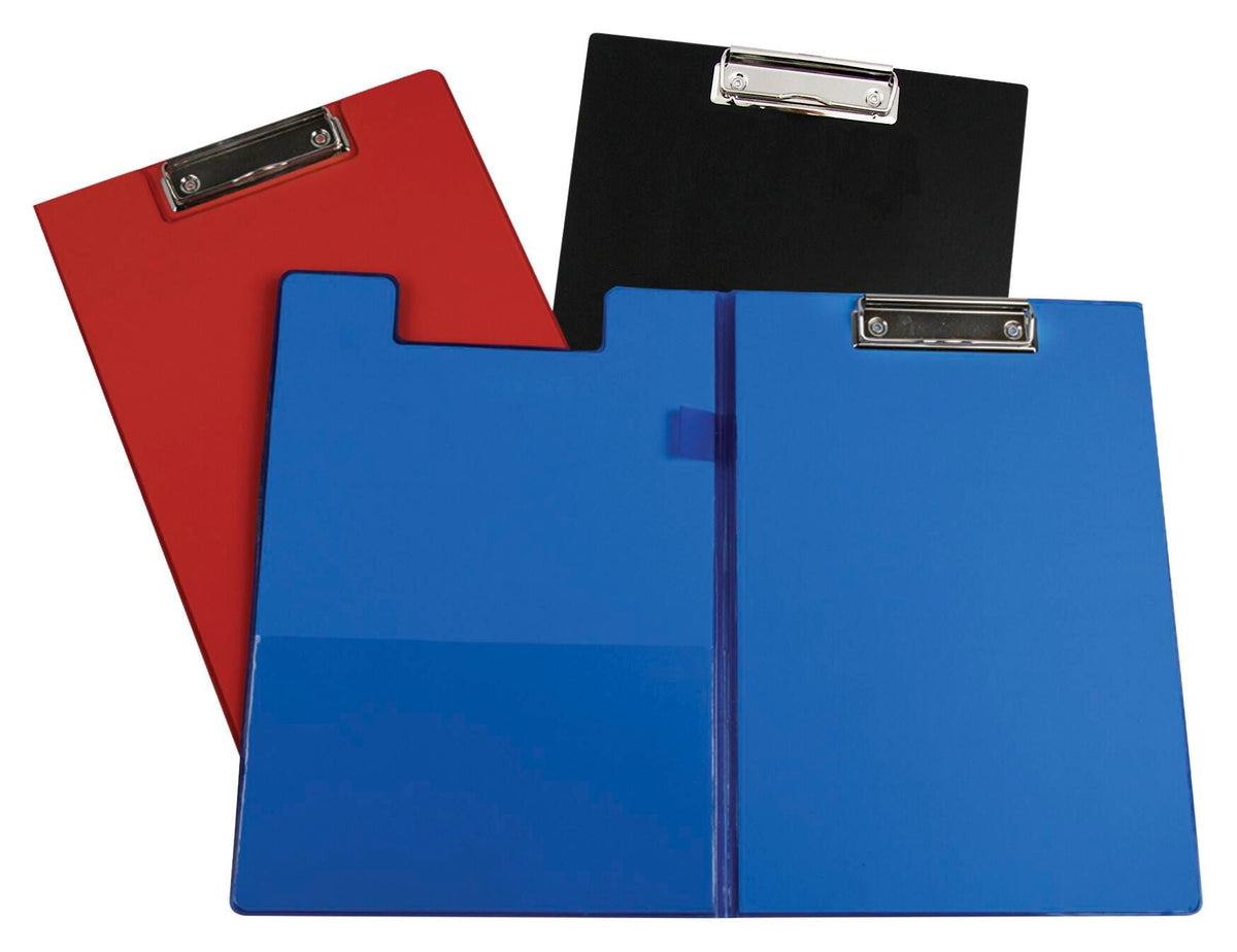 CLIPBOARD LOW PROFILE FOLDER PLASTIC ASST