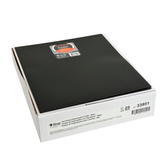 FOLDER 2-POCKET HEAVYWEIGHT POLY BLACK PACK OF 25