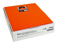 FOLDER 2-POCKET HEAVYWEIGHT POLY ORANGE PACK OF 25