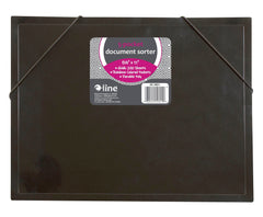 EXPANDING DOCUMENT SORTER LETTER 1 IN EXP BLACK/MULTICOLOR EACH